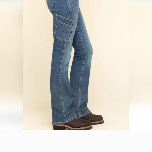 ARIAT REBAR MID RISE BOOT. NWT. 33R. STRETCH WOMENS. WORK - Picture 3 of 14